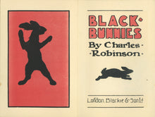 Load image into Gallery viewer, Full-page spread showing black silhouette frontispiece opposite the title page