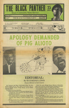 Load image into Gallery viewer, The Black Panther Black Community News Service, Vol. 2, No. 11, Saturday, November 2, 1968