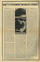 Load image into Gallery viewer, The Black Panther Black Community News Service, Vol. II, No. 6, Saturday, September 14, 1968