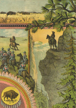 Load image into Gallery viewer, Buffalo Bill's Wild West America's National Entertainment: Led by the Famed Scout and Guide, Buffalo Bill (Hon. W. F. Cody), Capt. A. H. Bogardus, ...