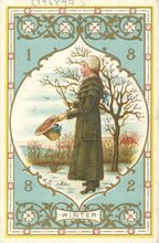 Load image into Gallery viewer, Calendar of the Seasons: 1882