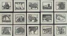 Load image into Gallery viewer, A Bestiary: Wood Engravings by Sarah Chamberlain