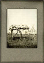 Load image into Gallery viewer, Two Exceptional Original D. F. Barry Silver Gelatin Photographs Depicting Sioux Indian Burial Scenes Along With the Original ALS From Barry to the ...