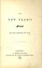 Load image into Gallery viewer, Close-up of the title page showing the full text of the title, author attribution, and the London imprint of J. Harris and Son dated 1824