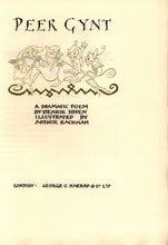 Load image into Gallery viewer, Peer Gynt: A Dramatic Poem