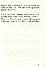 Load image into Gallery viewer, Scan of the third and final page of the "Waking Up" section, showing the printed page number and the concluding lines of text for this section.
