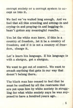 Load image into Gallery viewer, Scan of the second consecutive page within the "Revolution" section, displaying the printed page number and aligned text blocks of political quotations.
