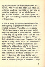 Load image into Gallery viewer, Scan of the fourth page of the "Revolution" section, featuring the printed page number and further columns of text regarding political theory and activism.