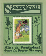 Load image into Gallery viewer, Alice in Wonderland Rhymes: Done in Poster Stamps (Stampkraft)