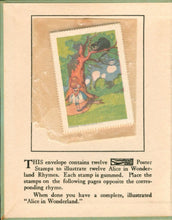 Load image into Gallery viewer, Alice in Wonderland Rhymes: Done in Poster Stamps (Stampkraft)