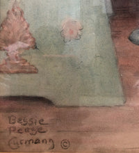 Load image into Gallery viewer, Thank You, God: An Original Watercolor Painting by Bessie Pease Gutmann