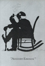 Load image into Gallery viewer, Original Pen and Ink Drawing Featuring an African American Man in Silhouette