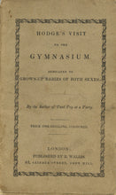 Load image into Gallery viewer, Hodge's Visit to the Gymnasium. Dedicated to Grown-Up Babies of Both Sexes.