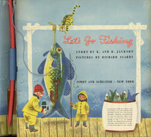 Load image into Gallery viewer, Let's Go Fishing (A Golden Toy Book) (code no. 412)