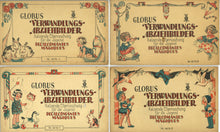 Load image into Gallery viewer, Verwandlungs-Abziehbilder. Reizend Uberraschung fur die Jugend. Decalcomanies Magiques. [Transformation Decals. A Lovely Surprise for the Young....