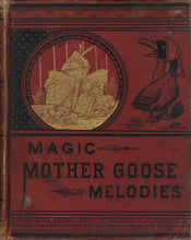 Load image into Gallery viewer, The Old Fashioned Mother Goose Melodies Complete With Magic Colored Pictures. Together With a Rare Transformation Trade Card Advertising This Book