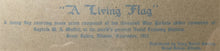 Load image into Gallery viewer, A "Living Photograph" of the United States Flag by Arthur Mole and John Thomas