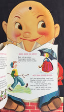 Load image into Gallery viewer, Favorite Nursery Rhymes: Mother Goose (Pin-Up Book for Little Tots) (code no. 4908)