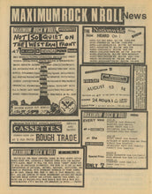 Load image into Gallery viewer, Maximum Rocknroll Vol. 1 No. 1