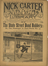 Load image into Gallery viewer, Nick Carter Library No. 156. The State Street Bond Robbery; or, The Passenger in State-Room No. 33. July 28, 1894
