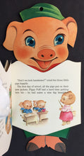 Load image into Gallery viewer, A Pig Tale: The Greedy Little Pig. Pin-Up Story Book for Little Tots. (code no. 4906)