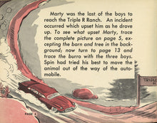 Load image into Gallery viewer, Walt Disney's Spin and Marty: The Triple "R" Magic Slate Activities Book