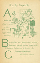 Load image into Gallery viewer, Step by Step ABC (Father Tuck's Little Lesson Series) (code no. 3600)