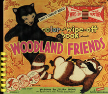 Load image into Gallery viewer, Color and Wipe-Off Book about Woodland Friends (A Capitol Fun-to-Learn Book)