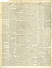 Load image into Gallery viewer, Full view of the second page of the April 13, 1836 Worcester Palladium elephant folio newspaper