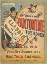 Load image into Gallery viewer, Aladdin or the Wonderful Lamp With Five Set Scenes and Nine Trick Changes. (Dean &amp; Son&#39;s Pantomime Toy Books)
