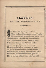 Load image into Gallery viewer, Aladdin or the Wonderful Lamp With Five Set Scenes and Nine Trick Changes. (Dean &amp; Son&#39;s Pantomime Toy Books)
