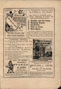 Aladdin or the Wonderful Lamp With Five Set Scenes and Nine Trick Changes. (Dean & Son's Pantomime Toy Books)