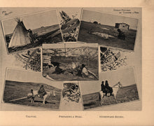 Load image into Gallery viewer, Internal photographic plate displaying various aspect of life on the Rosebud Indian Reservation
