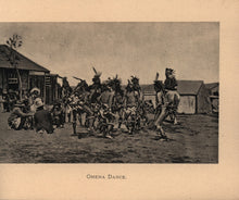 Load image into Gallery viewer, Internal photographic plate displaying the Omaha Dance ceremony
