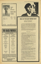 Load image into Gallery viewer, The Black Panther Black Community News Service, Vol. III, No. 21, Saturday, September 13, 1969
