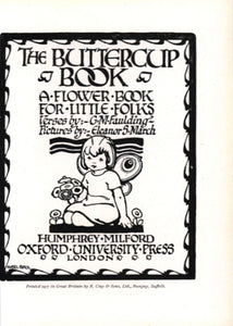 The Buttercup Book: A Flower Book for Little Folks