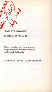 "Bye Bye Broadie" (code no. PP001)