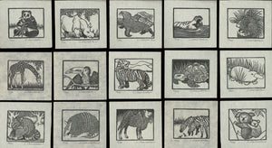 A Bestiary: Wood Engravings by Sarah Chamberlain