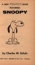 Load image into Gallery viewer, A New Peanuts Book Featuring Snoopy. [Signed by Schulz With an Original Sketch of Charlie Brown]
