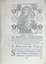 Load image into Gallery viewer, El Peregrino Septentrional Atlante: Delineado en la Vida del Venerable Padre F. Antonio Margil de Jesus, ...
