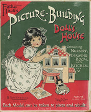 Load image into Gallery viewer, Father Tuck&#39;s Picture-Building Doll&#39;s House Containing: Nursery, Drawing Room, and Kitchen (Series No. 3)
