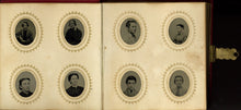 Load image into Gallery viewer, 19th Century Photo Album Containing 96 "Gem" Size Tintypes
