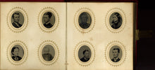 Load image into Gallery viewer, 19th Century Photo Album Containing 96 "Gem" Size Tintypes
