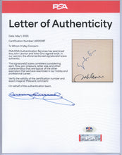 Load image into Gallery viewer, The accompanying official Letter of Authenticity from PSA/DNA verifying the signatures.
