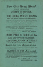 Load image into Gallery viewer, History and Directory of Laramie City, Wyoming Territory, Comprising a Brief History of Laramie City From Its First Settlement to the Present ...
