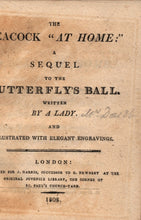 Load image into Gallery viewer, The Butterfly&#39;s Ball, Bound With Nine Other Works. A Superb Sammelband of Ten Scarce Volumes of Juvenile Poetry Published by J. Harris in 1808.
