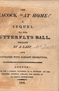 The Butterfly's Ball, Bound With Nine Other Works. A Superb Sammelband of Ten Scarce Volumes of Juvenile Poetry Published by J. Harris in 1808.