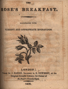 The Butterfly's Ball, Bound With Nine Other Works. A Superb Sammelband of Ten Scarce Volumes of Juvenile Poetry Published by J. Harris in 1808.