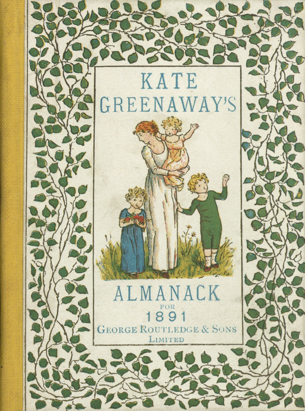 Kate Greenaway's Almanack for 1891