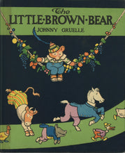 Load image into Gallery viewer, Original Pen and Ink and Watercolor Drawing by Johnny Gruelle Published as the Cover for His Book "The Little Brown Bear"

